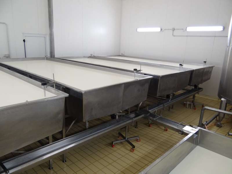 Stainless Steel milk rising Vats